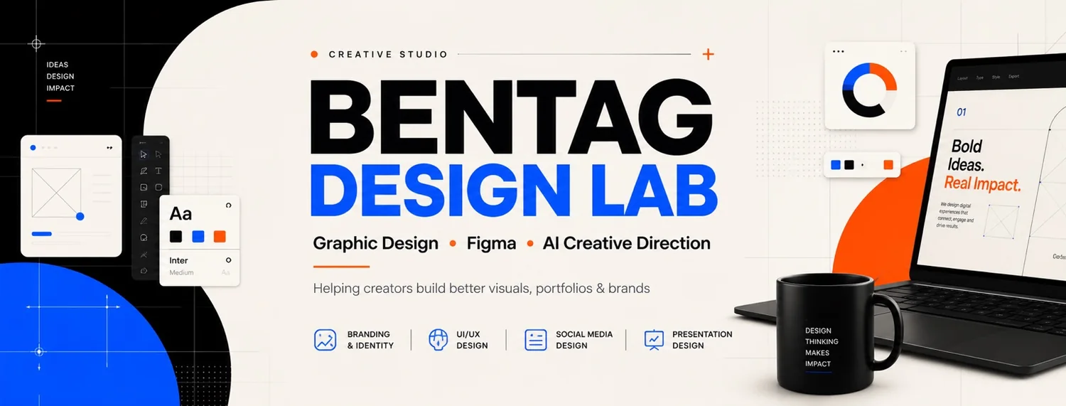 Bentag Design Lab brand identity cover